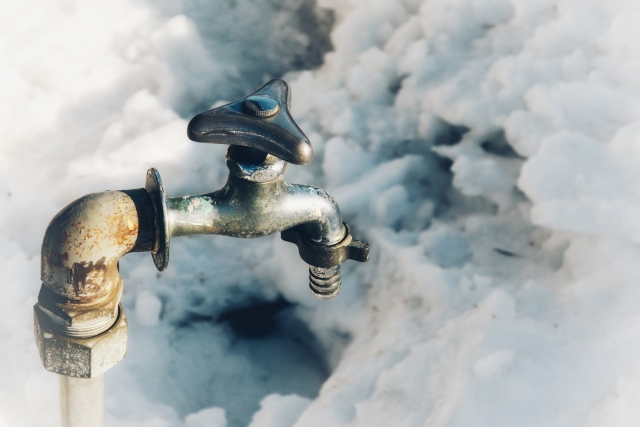 水道管の凍結を防ぐ方法